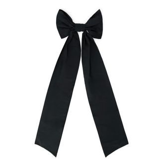 Red Valentino Hair Accessories, female, Black, Size: ONE SIZE Bow Hair Clip