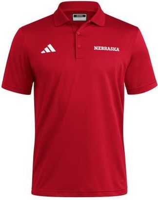 adidas Golf Ottoman Performance Polo in Team Power Red/White/White at Nordstrom Rack, Size Xx-Large