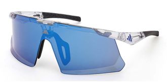 Adidas Sport SP0107 26X Mens Sunglasses Clear Size 99