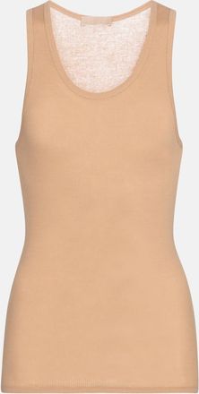 Wardrobe.NYC Ribbed-knit cotton tank top