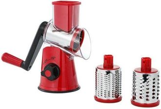 OEM Rallador Manual Multiusos Para Frutas Y Verduras, Cortador De Verduras, Cortador De Frutas, Rallador De Queso Con Tambor Intercambiable