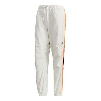adidas M Mh Cb Pnt Stripe Loose Sports Pants Gray FM5456