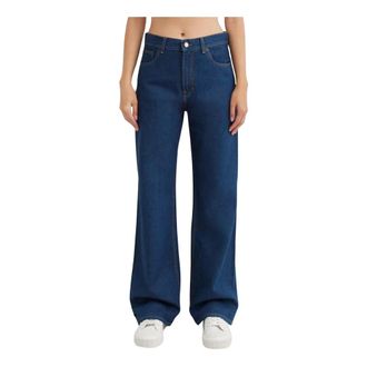 Haikure Jeans - Dames - Loose Fit Jeans - Blauw - W28 - Jeans