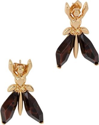 Patrizia Pepe Oorbellen - Dames - Oorbellen - Geel - ONE Size - Accessoires