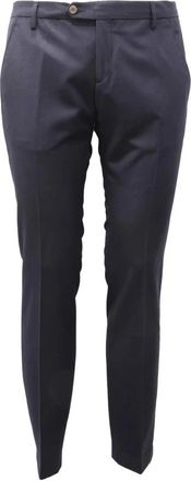 Michael Coal Synthetische Broek - Heren - Slim Fit Broeken - Blauw - W31 - Broeken