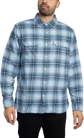 Levi's Relaxed Jackson Worker Shirt, Blauw