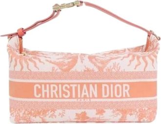 Dior Borsa a spalla Pre-owned in tela - - Pre-owned - Donna - Rosa - ONE SIZE