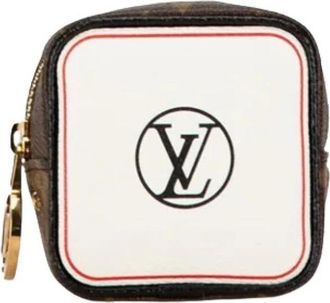 Louis Vuitton Pre-owned Pouch - Dames - Vintage Tassen - Wit - ONE Size - Leer - Vintage