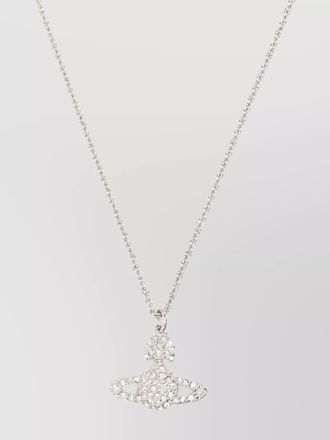 Vivienne Westwood pendant necklace with adjustable cable-link chain