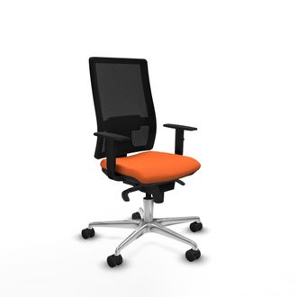 Piqueras y Crespo Piqueras Et Crespo Horna Silla De Oficina Ergon&oacute;mica Naranja