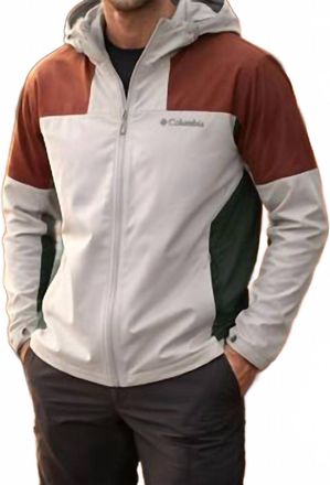 Columbia Inner Limits Iii Jacket In Copper/olive/birch