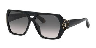 Philipp Plein SPP238M 0700 Mens Sunglasses Black Size 60