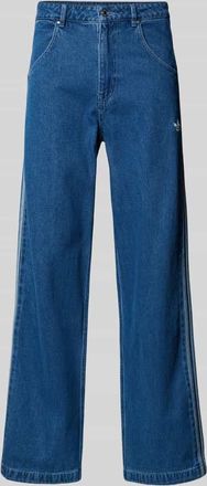 adidas Originals Regular Fit Jeans mit Label-Stitching in Jeansblau, Gr&ouml;&szlig;e 30