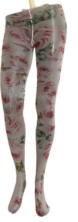 Dolce & Gabbana Floral Nylon Mesh Tights - Elegance in Womens Bloom