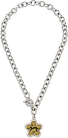 Marc Jacobs Collana a catena con ciondolo - Argento