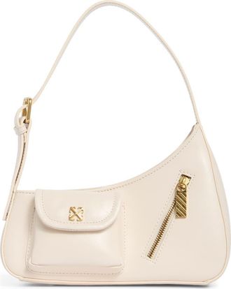 Off-white Jitney Hobo Bag in Cream at Nordstrom Rack