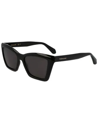 Ferragamo Womens Logo 53Mm Sunglasses