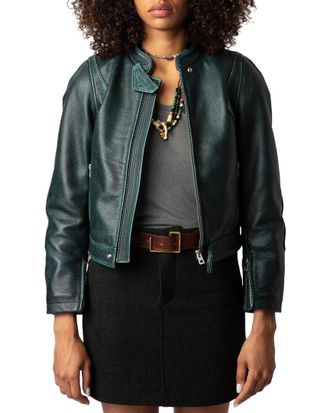 Zadig&Voltaire Loupa Leather Jacket