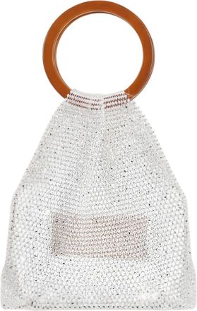 Generic Handmade Bags,Traditional Crystal Sparkling Purse,Woven Tote Bag - for Women Family Friends Travel Daily Commute Home Indoor Outdoor