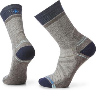Smartwool Mens Hike Light Cushion Winding Trail Crew Socks Khaki XL