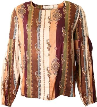 Am&eacute;lie & Am&eacute;lie Top Menen - - Blouses & Shirts - Donna - Multicolore - XL