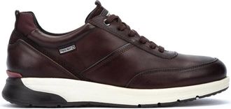 Pikolinos Dikke zool herensneaker - Cordoba - Heren - Sneakers - Bruin - 39 EU - Leer - Schoenen