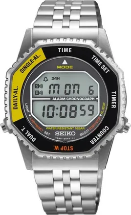 Seiko Rotocall Alarm Chronograph Quartz Digital Watch SMGG17P1