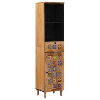 vidaXL Mueble De Cuarto De Ba&ntilde;o Natural 38 X 33 X 160 Cm Vidaxl