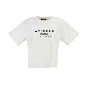 Max Mara T-Shirts, female, White, Size: XS Wkdsabato T-shirt