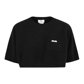 Elisabetta Franchi Donna, Maglie, Nero, M, new