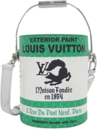 Louis Vuitton Pre-owned Bucket Bag - Dames - Vintage Tas - Groen - ONE Size - Vintage