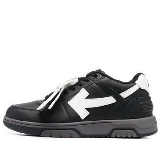 Off-white Out Of Office Low-Top Sneakers Black White OMIA189C99LEA0041001