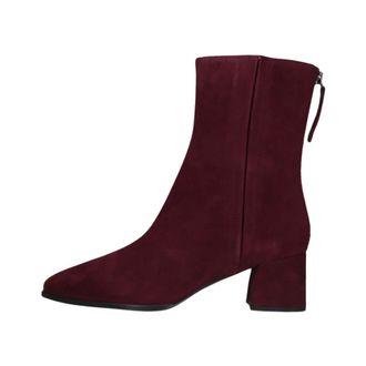 Unisa Lucas Enkellaars - Dames - Schoenen - Rood - Maat: 35 EU