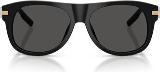 Dolce & Gabbana Dg 4546 Zonnebrillen - Heren - Zonnebrillen - Zwart - 56 MM - Accessoires
