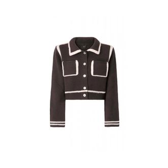 Pinko Pinko - Cardigans - Dames - Truien - Bruin - Maat: S