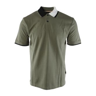 HUGO BOSS Tops, Heren, Groen, M, Katoen, Polo Shirts