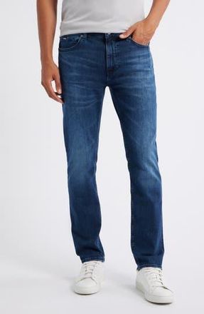 BOSS Delaware Slim Fit Jeans in Navy at Nordstrom Rack, Size 38 X 32