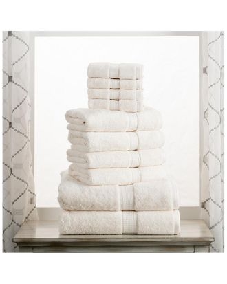 Superior Highly Absorbent 10Pc Ultra Plush Egyptian Cotton Towel Set