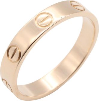 Cartier Gold Pink Gold (18K) Band Ring (Pre-Owned)