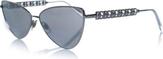 Dolce & Gabbana Pre-owned Womens & cat eye sunglasses - Silver Metal - One Size