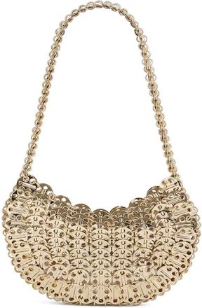 Paco Rabanne Shoulder Bags, female, Yellow, ONE SIZE, Golden Shoulder Bag 1969 Moon Style