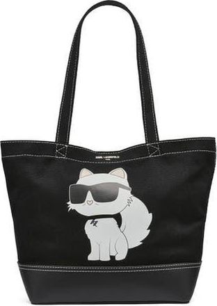 Karl Lagerfeld Cannes Tote in White/black 2 at Nordstrom
