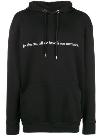 Throwback. Memories hoodie - Zwart