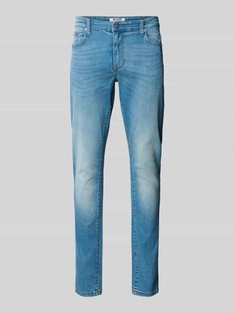 Only & Sons Slim Fit Jeans aus Baumwoll-Mix Modell LOOM in Jeansblau, Gr&ouml;&szlig;e 28/32