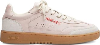 Axel Arigato Beige Dice Suede Accents Perforated Leather Sneakers
