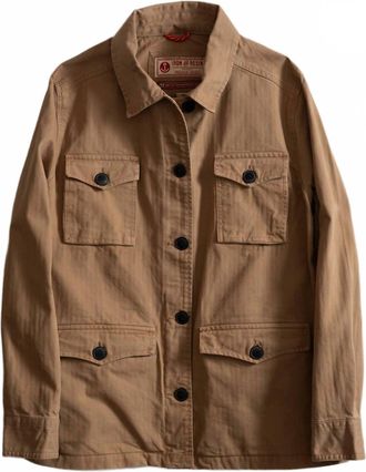 Iron And Resin Womens Connor Jacket In Khaki