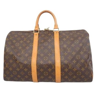 Louis Vuitton Vintage Weekend Bags, unisex, Brown, ONE SIZE, Pre-owned Vintage Weekend Bag