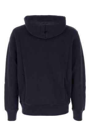 Autry Mens Dark Blue Cotton Sweatshirt A2jb Felpe