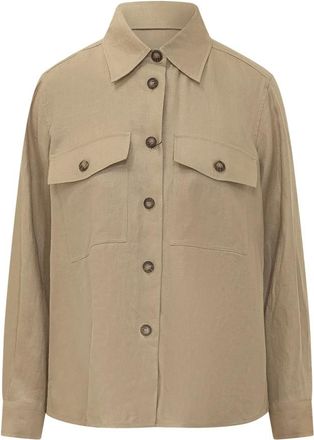 Max Mara Overhemden, Dames, Bruin, XS, Blazers