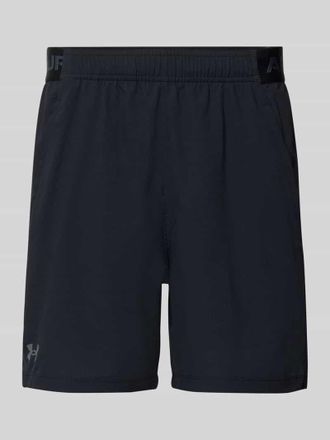 Under Armour Straight Fit Shorts mit Logo-Print Modell Vanish in Black, Gr&ouml;&szlig;e XXXL